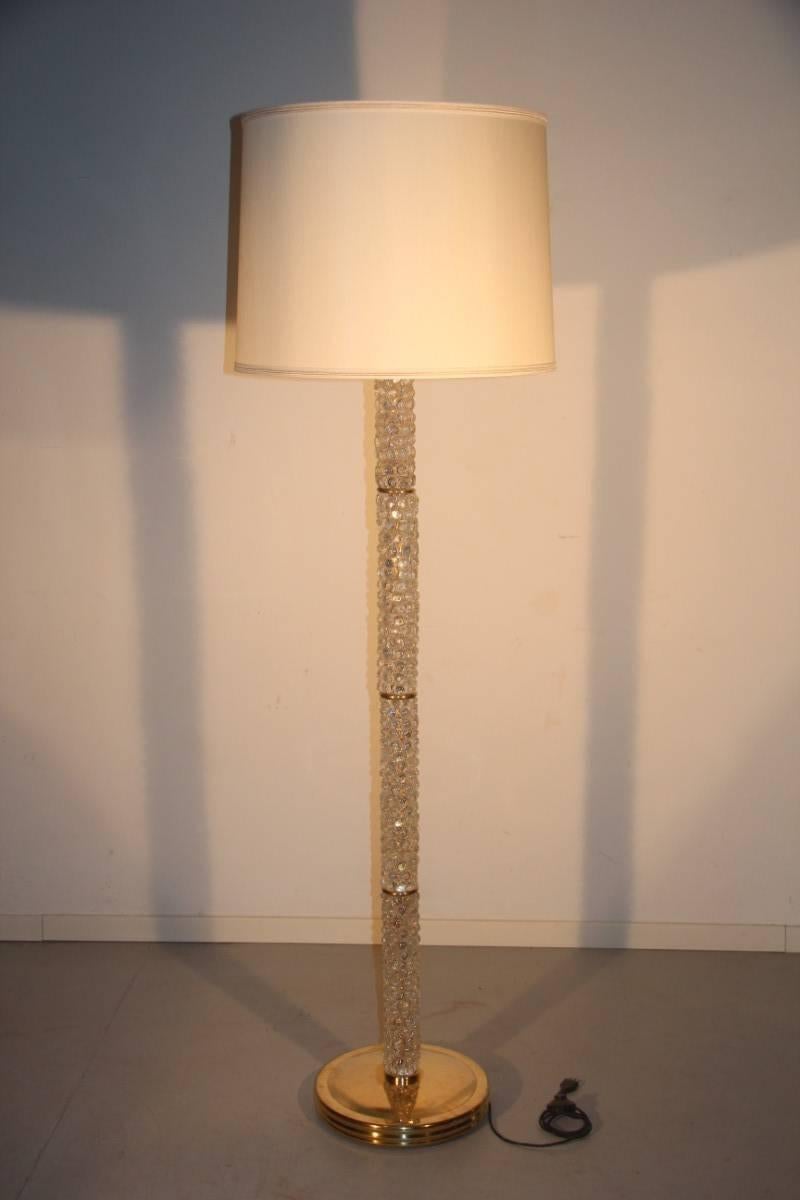 Floor Lamp Ercole Barovier 1940s Murano Art Glass Model 