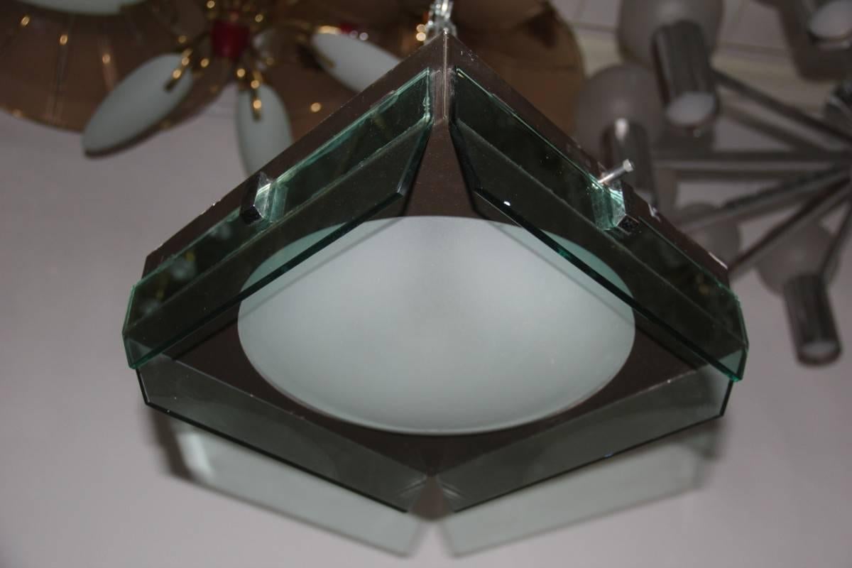 Lampada da soffitto scultorea minimal Veca Design, Italia, 1960 In condizioni buone in vendita a Palermo, Sicily