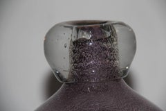 Jarrón de cristal con diseño único