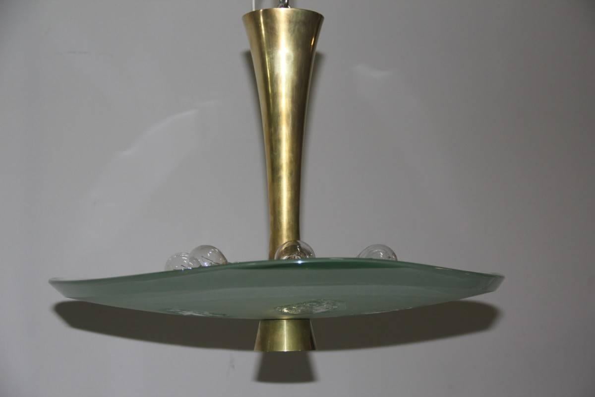 Mid-20th Century Rare Max Ingrand Ceiling Lamp Model 1748 Fontana Arte