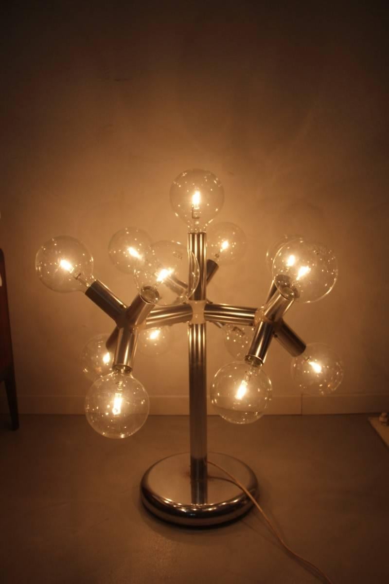 Sculptural and Minimalist Table Lamp Robert Haussmann  1