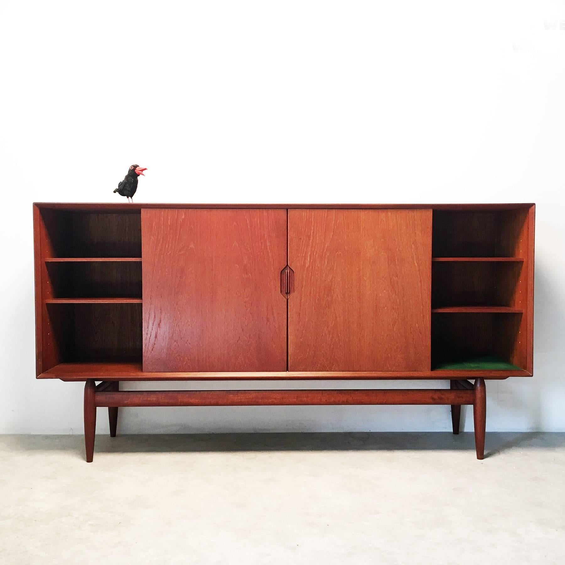 Mid-20th Century Danish Teak Sideboard by Kurt Østervig For Sale