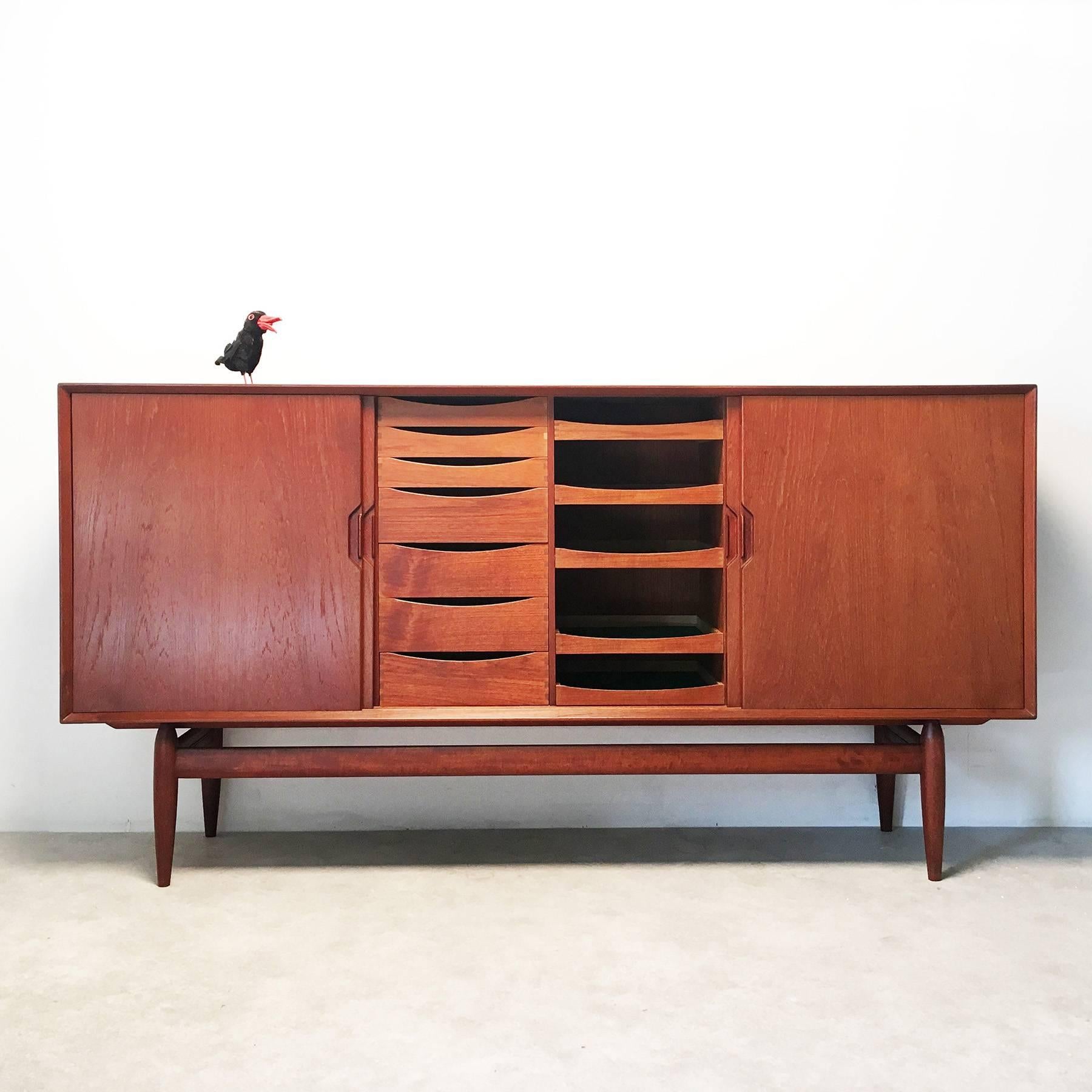 Danish Teak Sideboard by Kurt Østervig For Sale 1