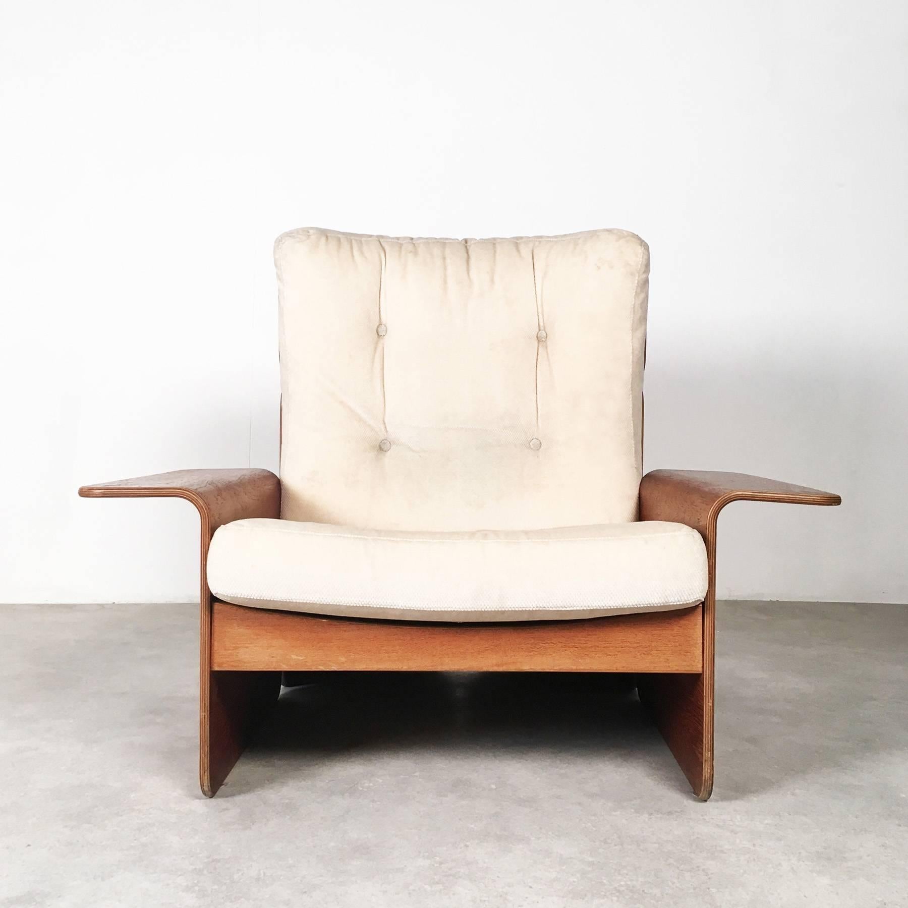 Danish Rare Teak Lounge Chair by CFC Silkeborg