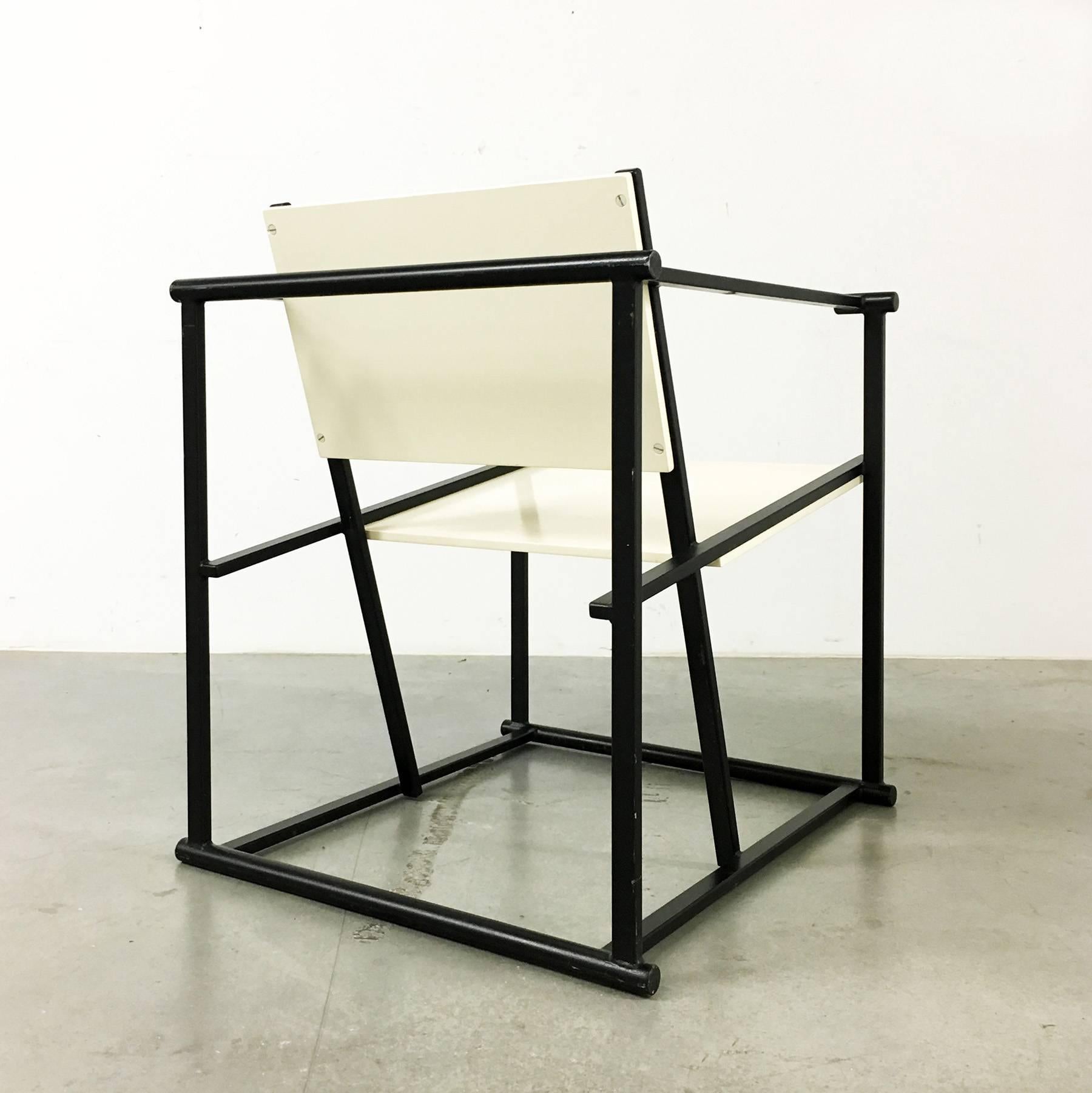 Post-Modern Two FM 60 Cube Chairs by Radboud Van Beekum for Pastoe