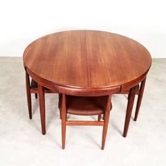 Roundette Dining Suite by Hans Olsen for Frem Rojle