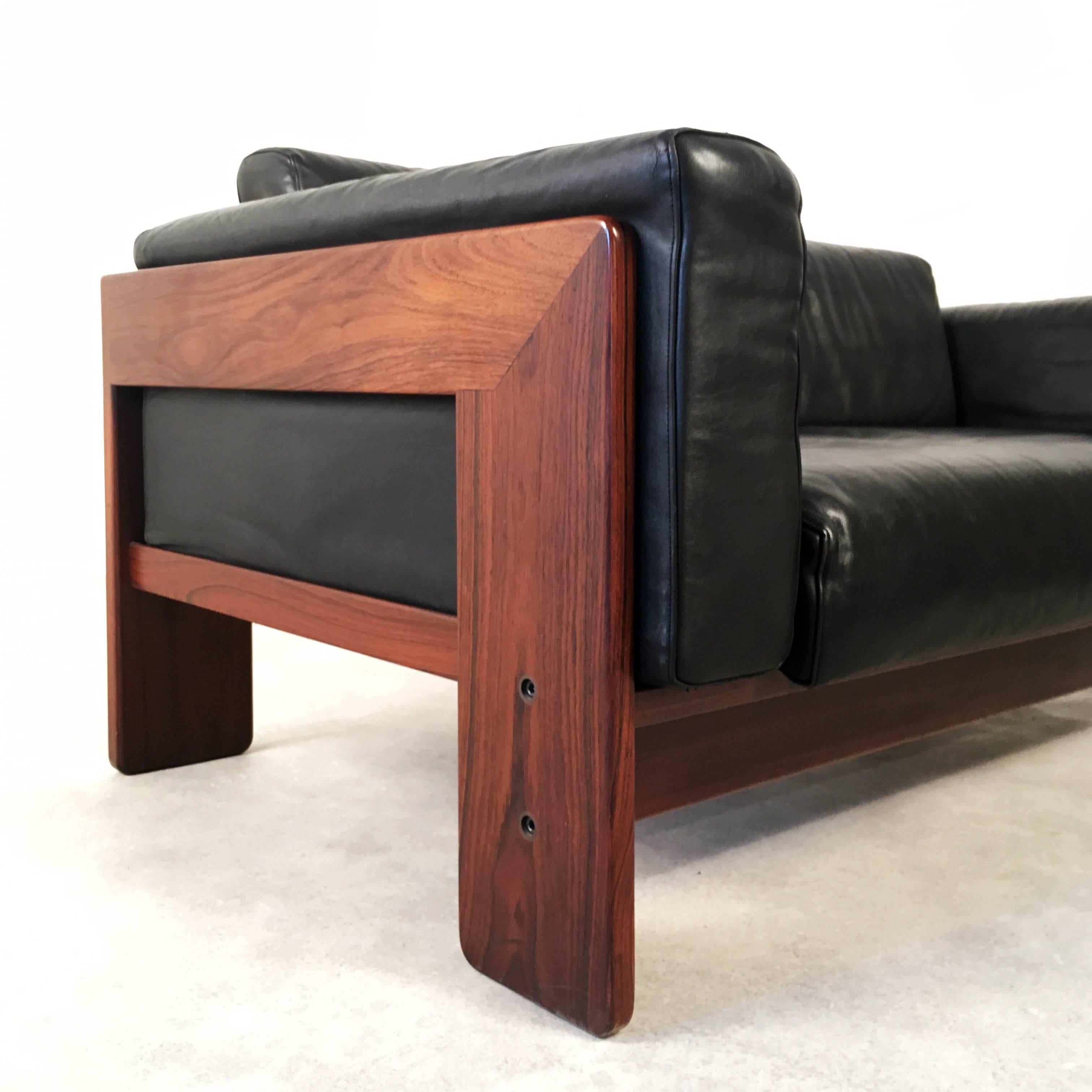 Italian Two-Seat Sofa 'Bastiano' by Afra & Tobia Scarpa for Gavina For Sale