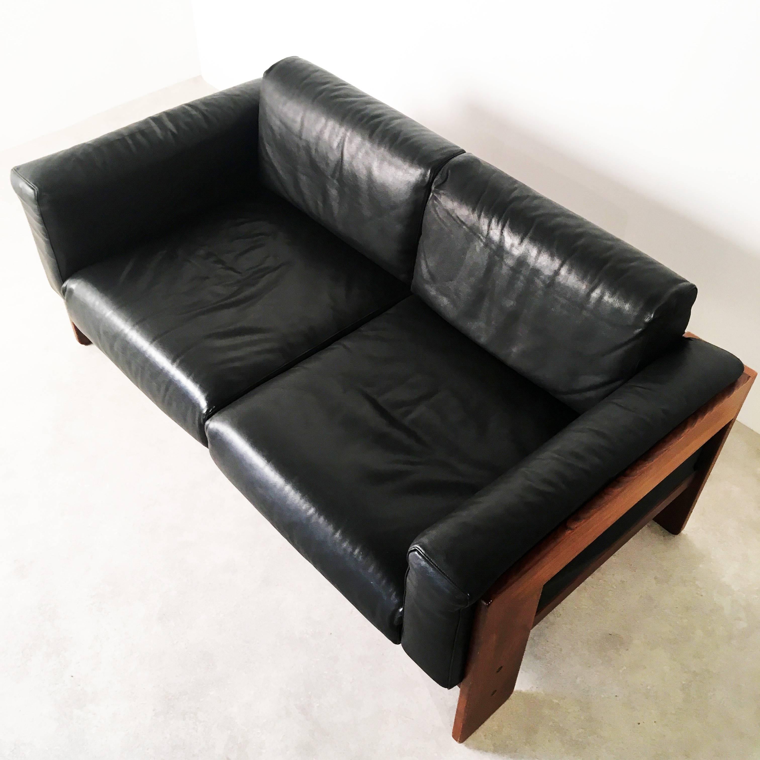 Two-Seat Sofa 'Bastiano' by Afra & Tobia Scarpa for Gavina In Good Condition For Sale In Cologne, DE