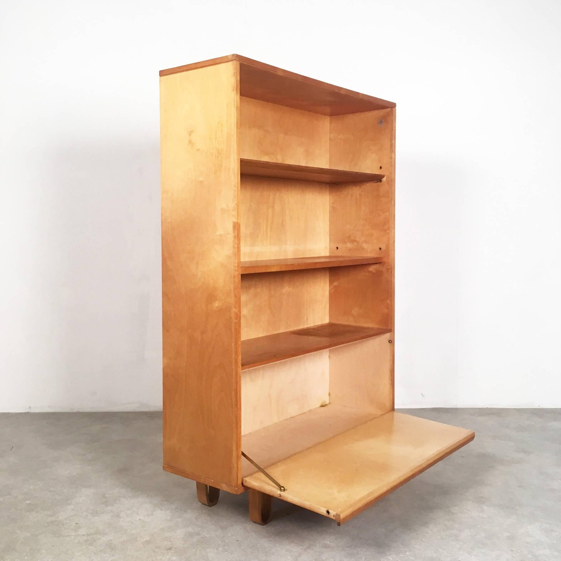 Bookcase from the 1950s by Cees Braakman for Pastoe In Fair Condition For Sale In Cologne, DE