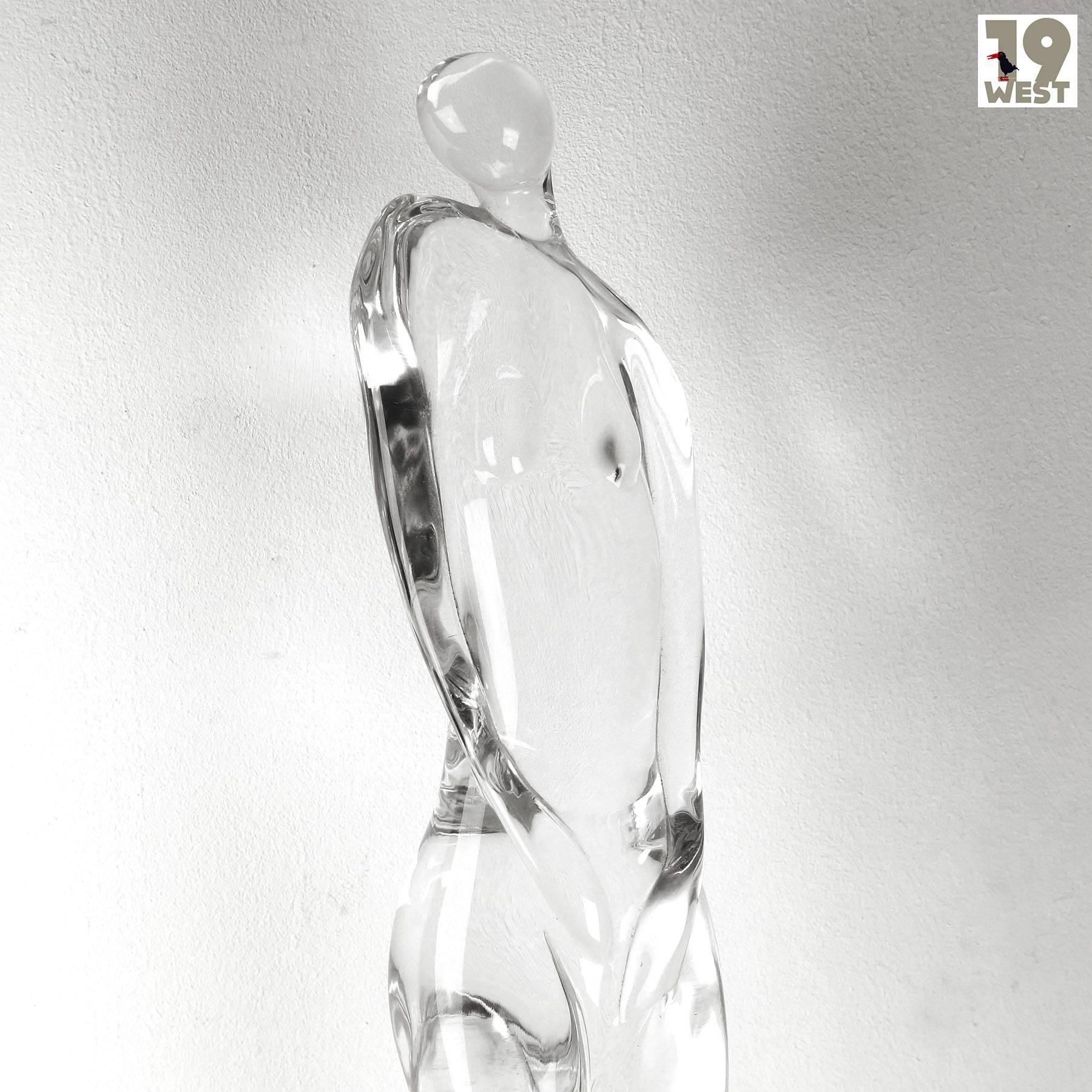 Hand-Crafted Murano Glass Sculpture by Pino Signoretto