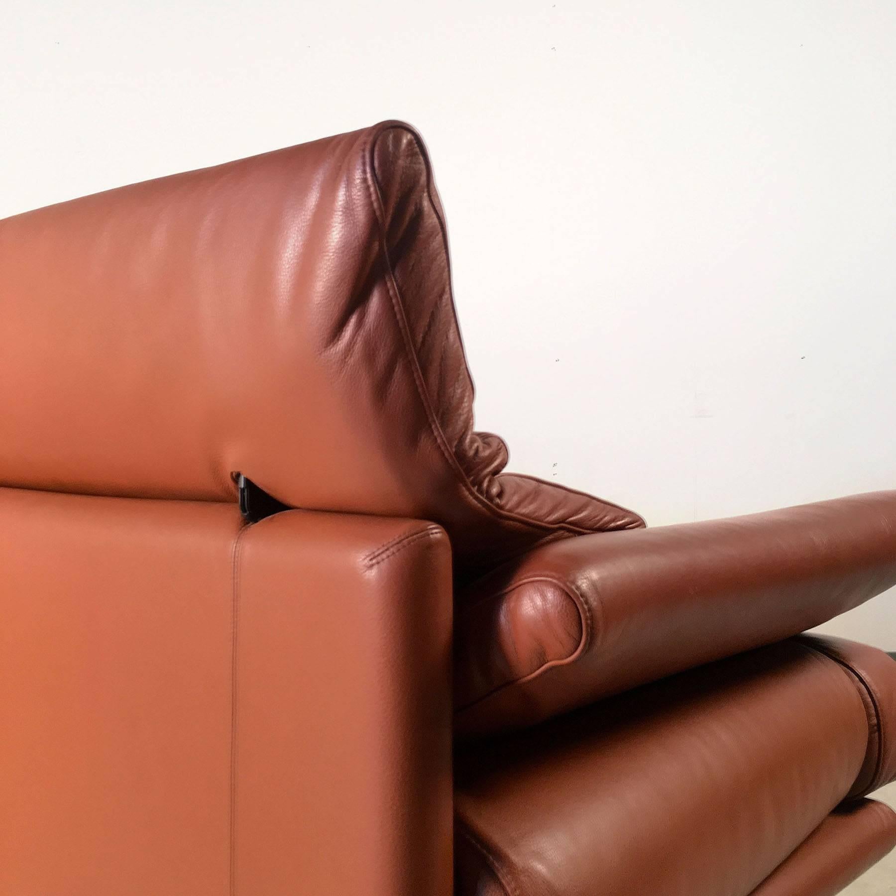 Mid-Century Modern Alanda Three-Seat Sofa by Paolo Piva for B&B Italia