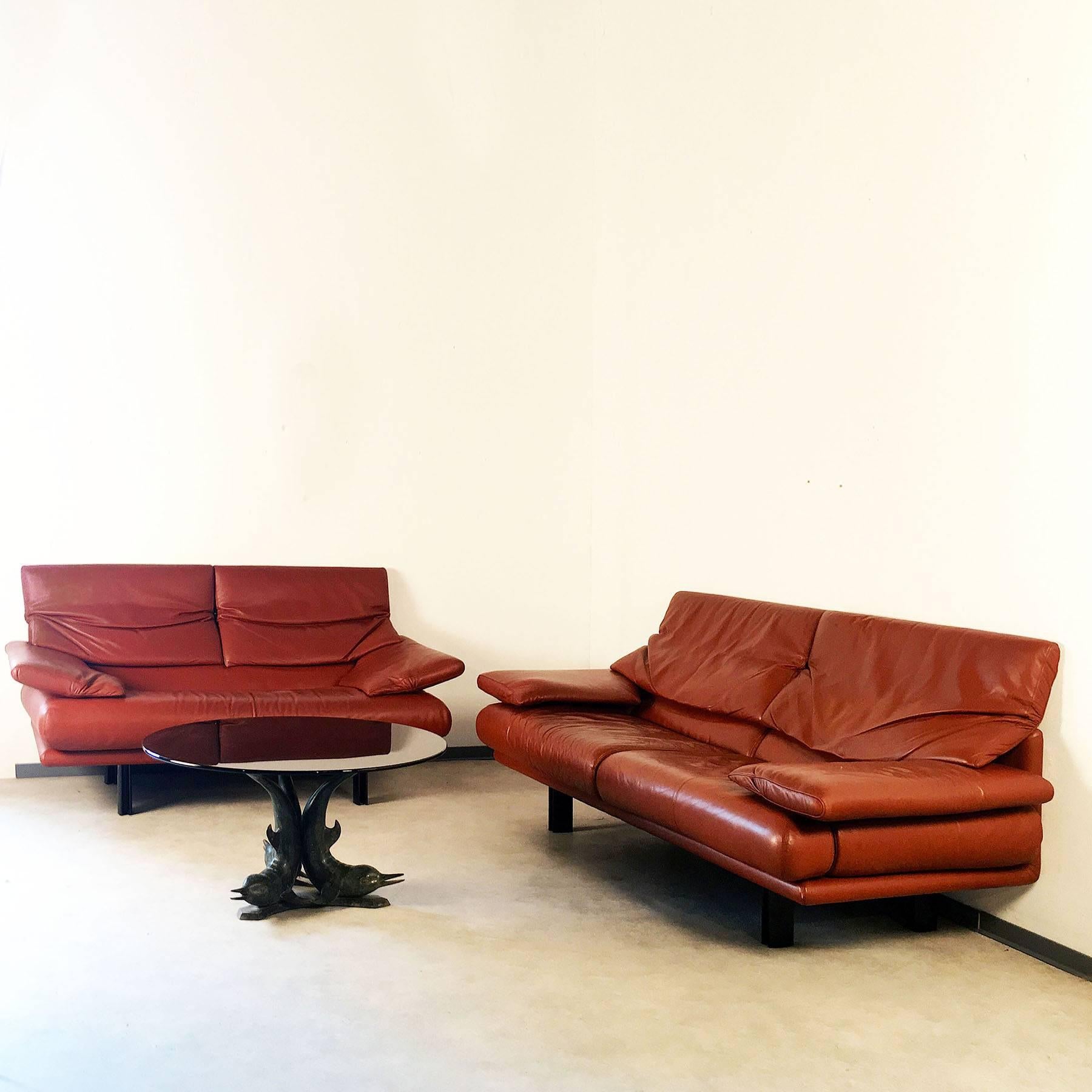 Alanda Two-Seat Sofa by Paolo Piva for B&B Italia In Excellent Condition For Sale In Cologne, DE