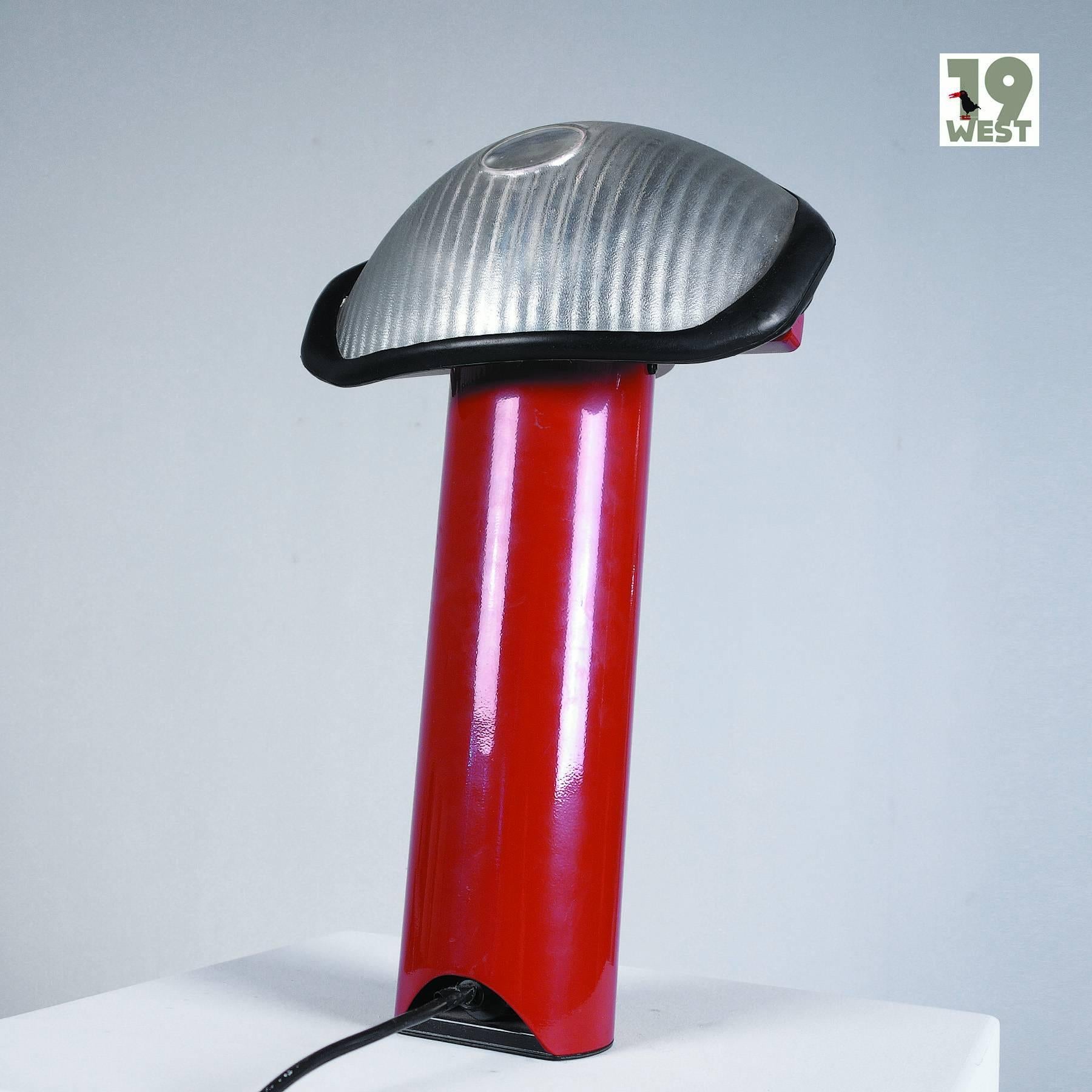 Steel Brontes Table Lamp by Cini Boeri for Artemide, 1981 For Sale