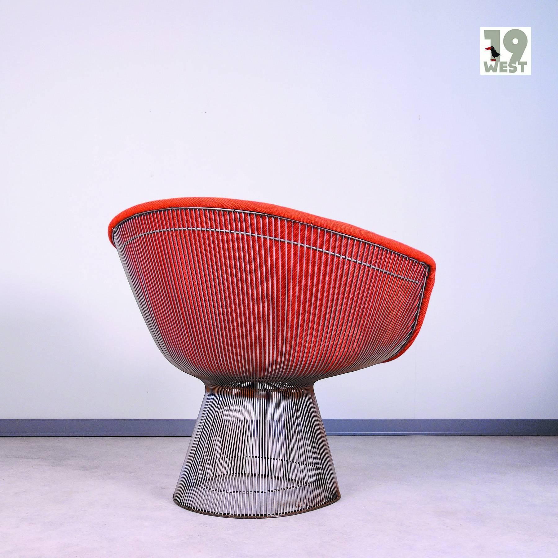 Platner Lounge Chair by Warren Platner for Knoll International In Good Condition In Cologne, DE