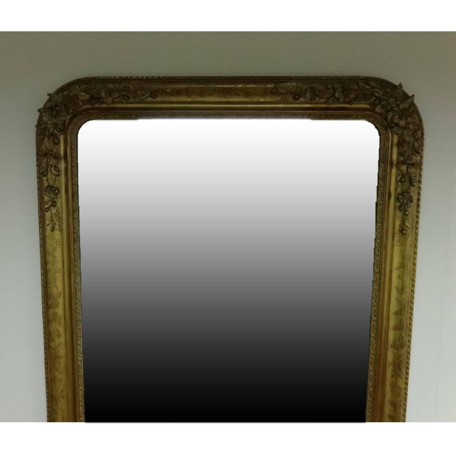 Large French Mirror For Sale 1