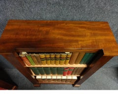 Good Pair of Victorian Mahogany Dwarf Bookcases