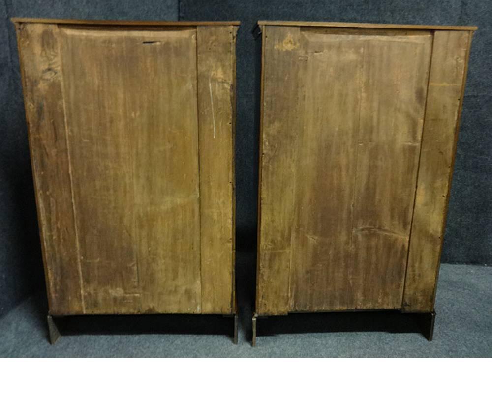 British Good Pair of Victorian Mahogany Dwarf Bookcases For Sale