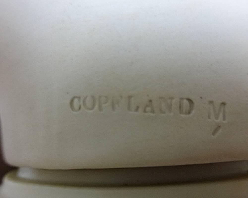 Ceramic 19th Century Copeland Parianb Busts 'Shakespeare' and 'Milton'
