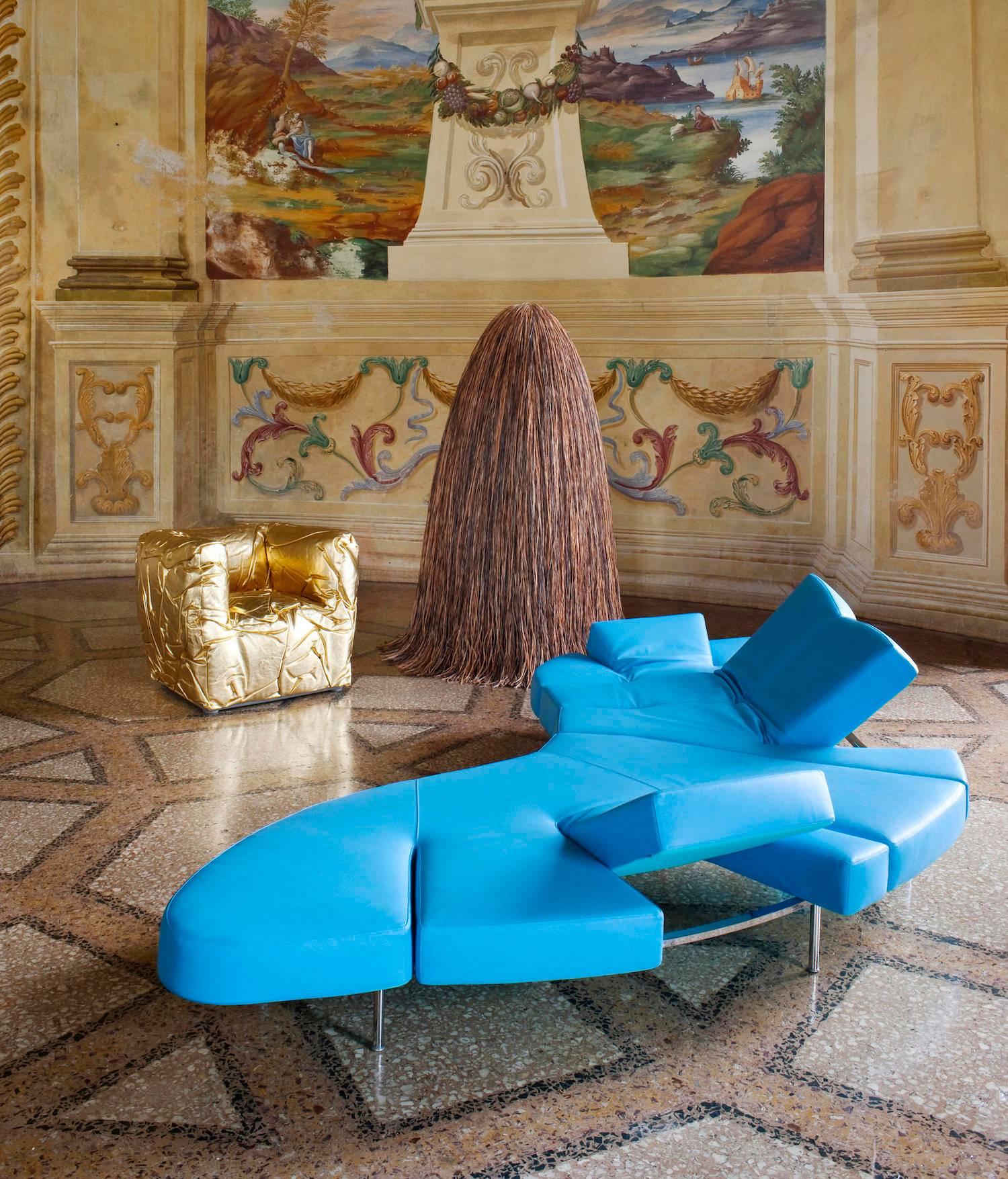 Italian Edra Flap Sofa by Francesco Binfaré For Sale