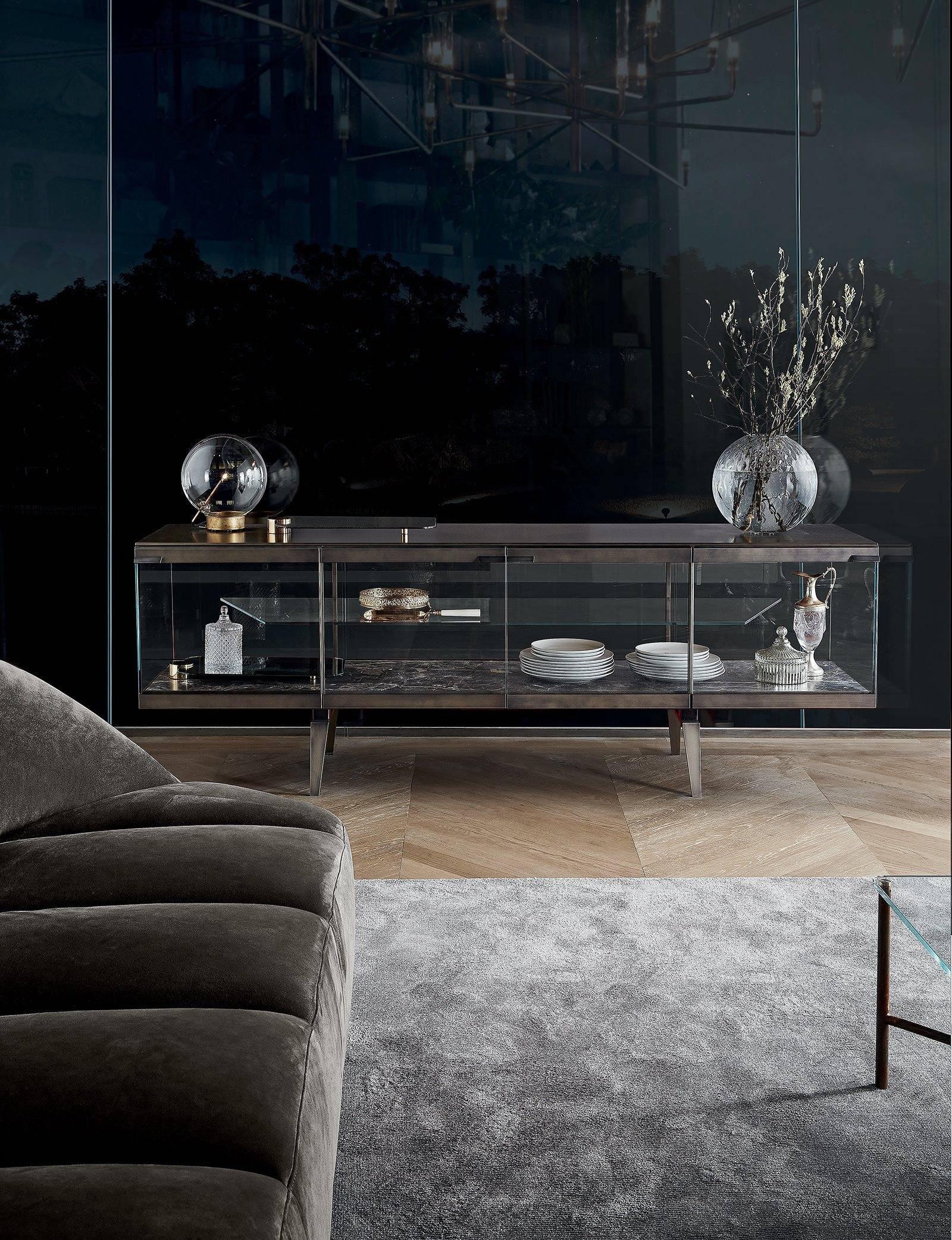 Lacquered Gallotti and Radice Cloud Sofa by Massimo Castagna in Fabric or Leather For Sale