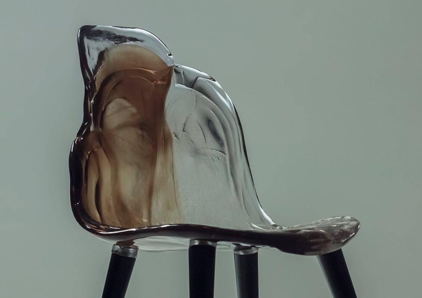 Italian Edra Gilda B Chair by Jacopo Foggini For Sale