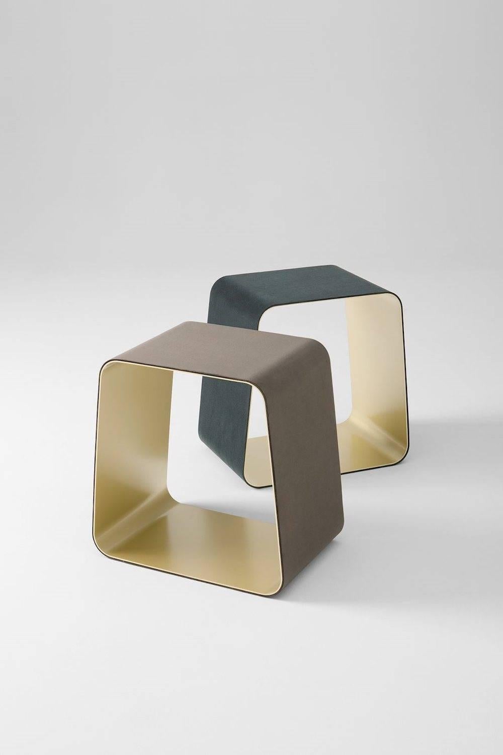 Lacquered Gallotti and Radice WGS Stool by Monica Armani for Indoor and Outdoor Use For Sale