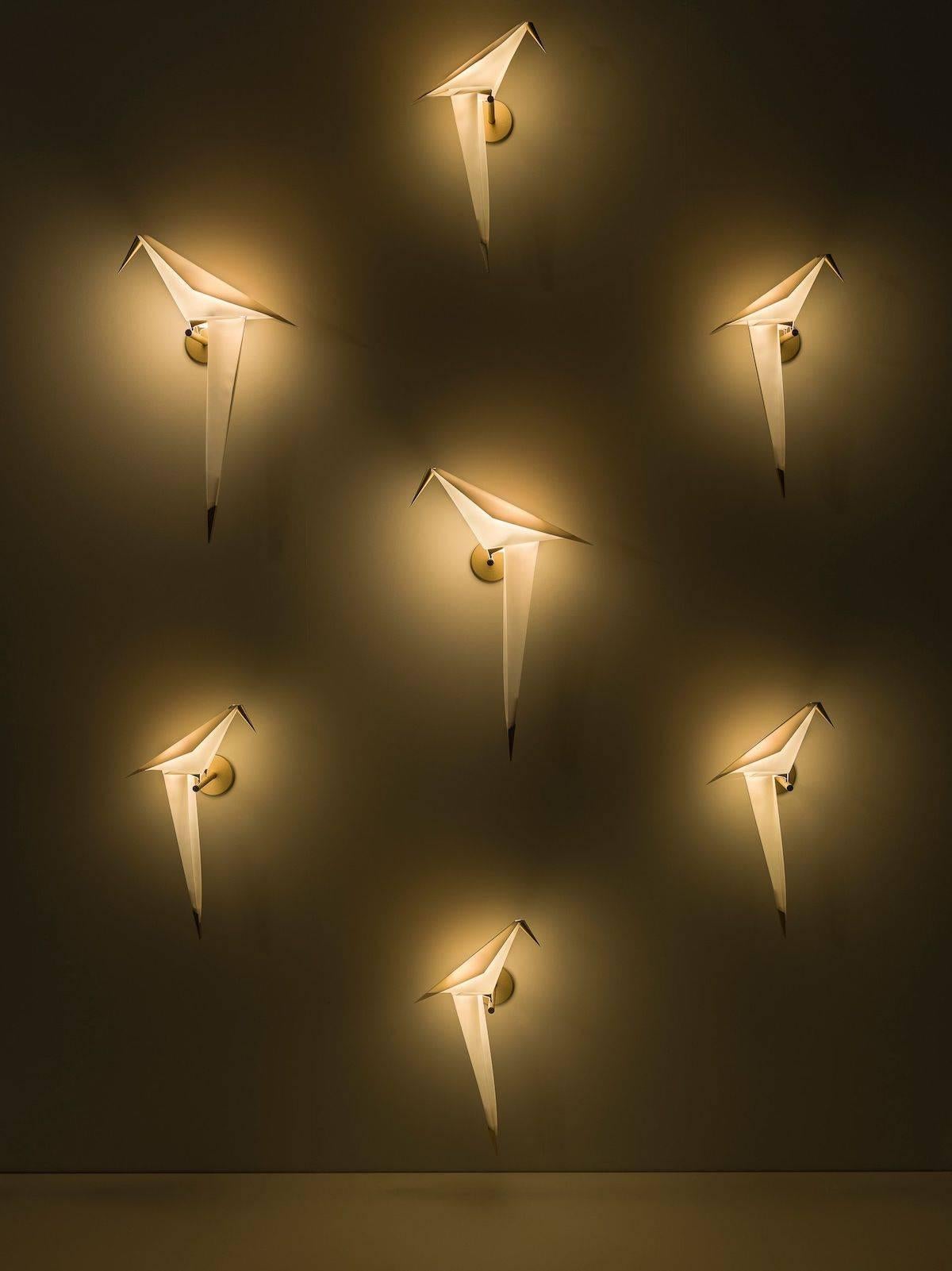 bird wall light