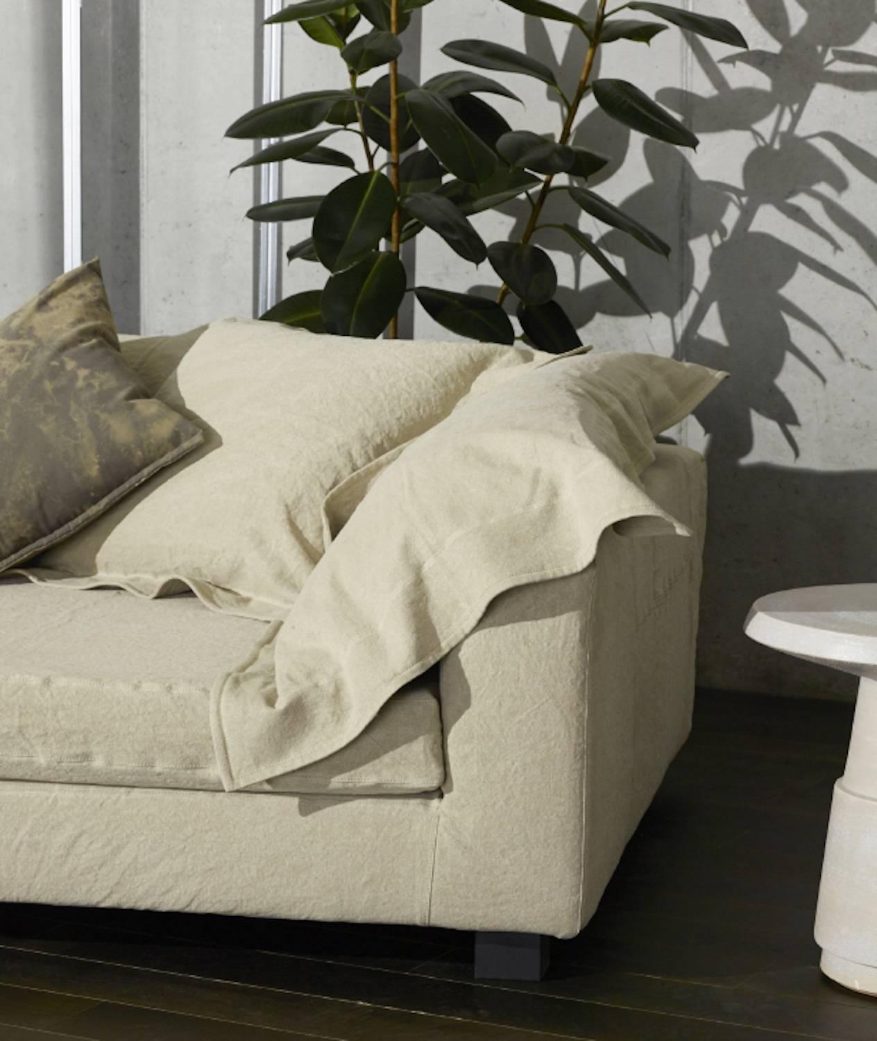 Modern Nebula Nine Sofa by Moroso with Goose Down Cushions For Sale