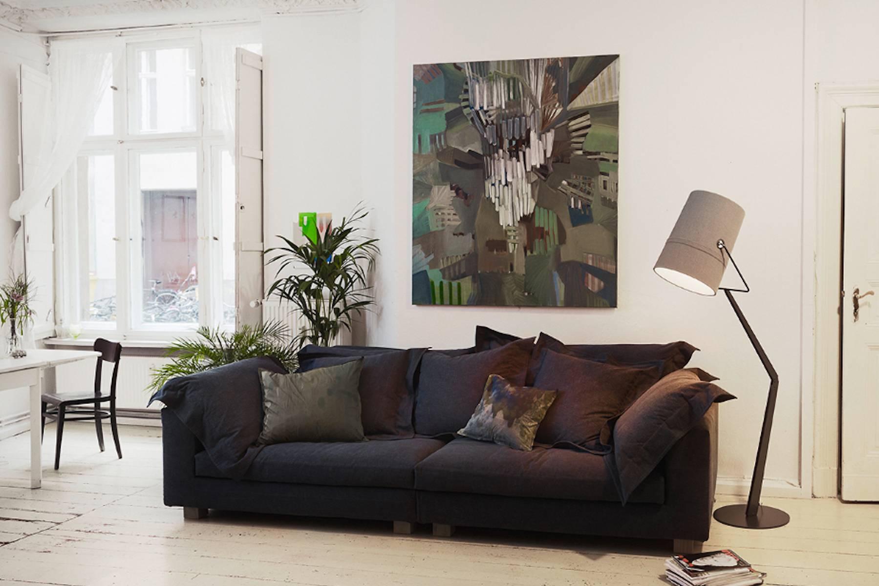 Italian Nebula Nine Sofa by Moroso with Goose Down Cushions For Sale