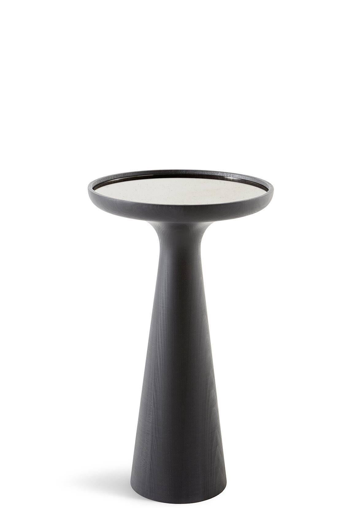 Fante Side Table in Solid Wood and Marble by Gallotti & Radice For Sale 2
