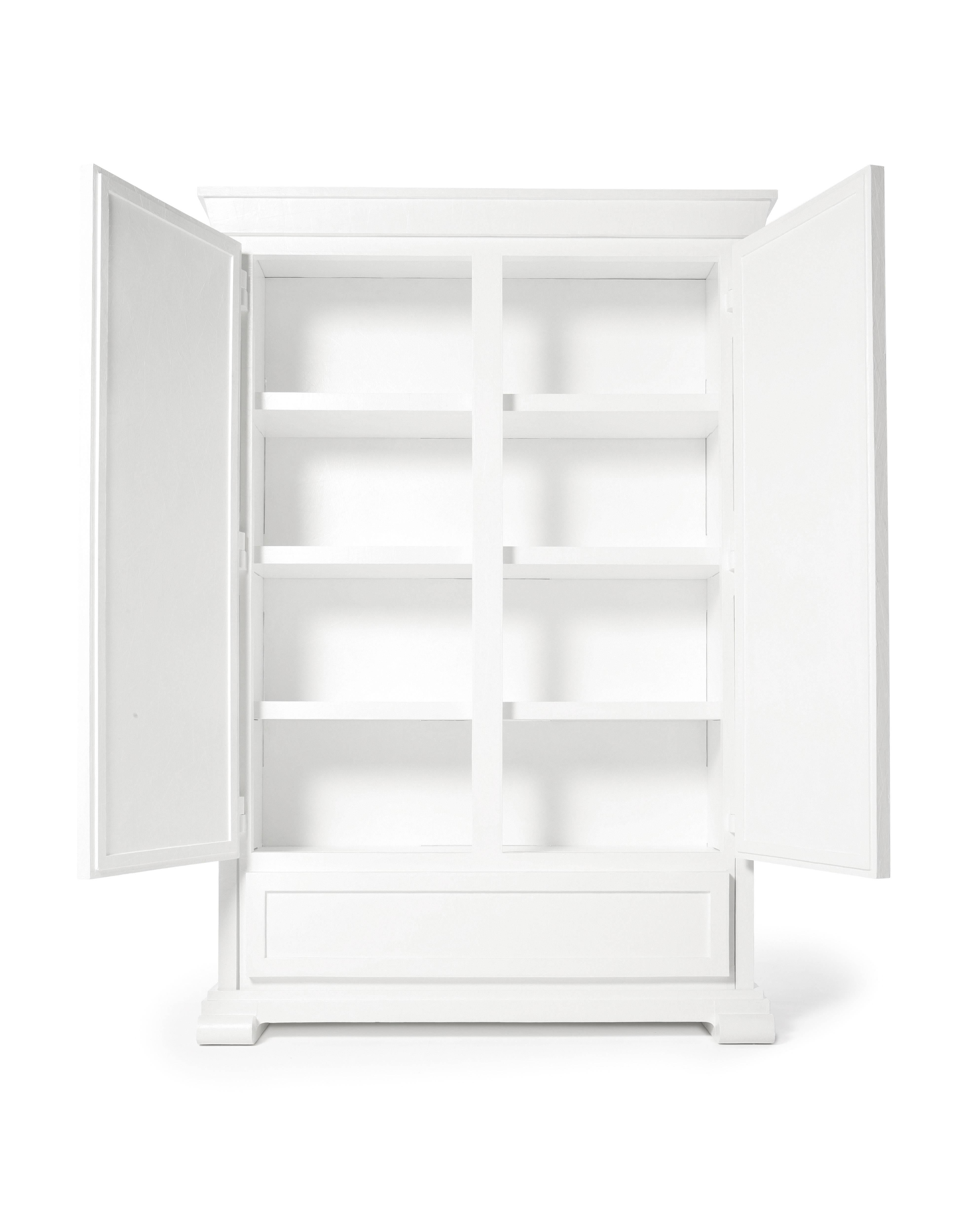 Modern Moooi Paper Cupboard in White by Studio Job For Sale