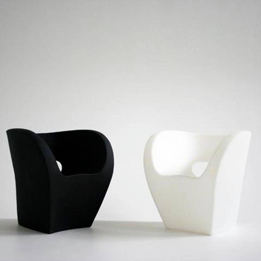 Plastic Little Albert Armchair in White for Indoor & Outdoor Use by Ron Arad for Moroso For Sale