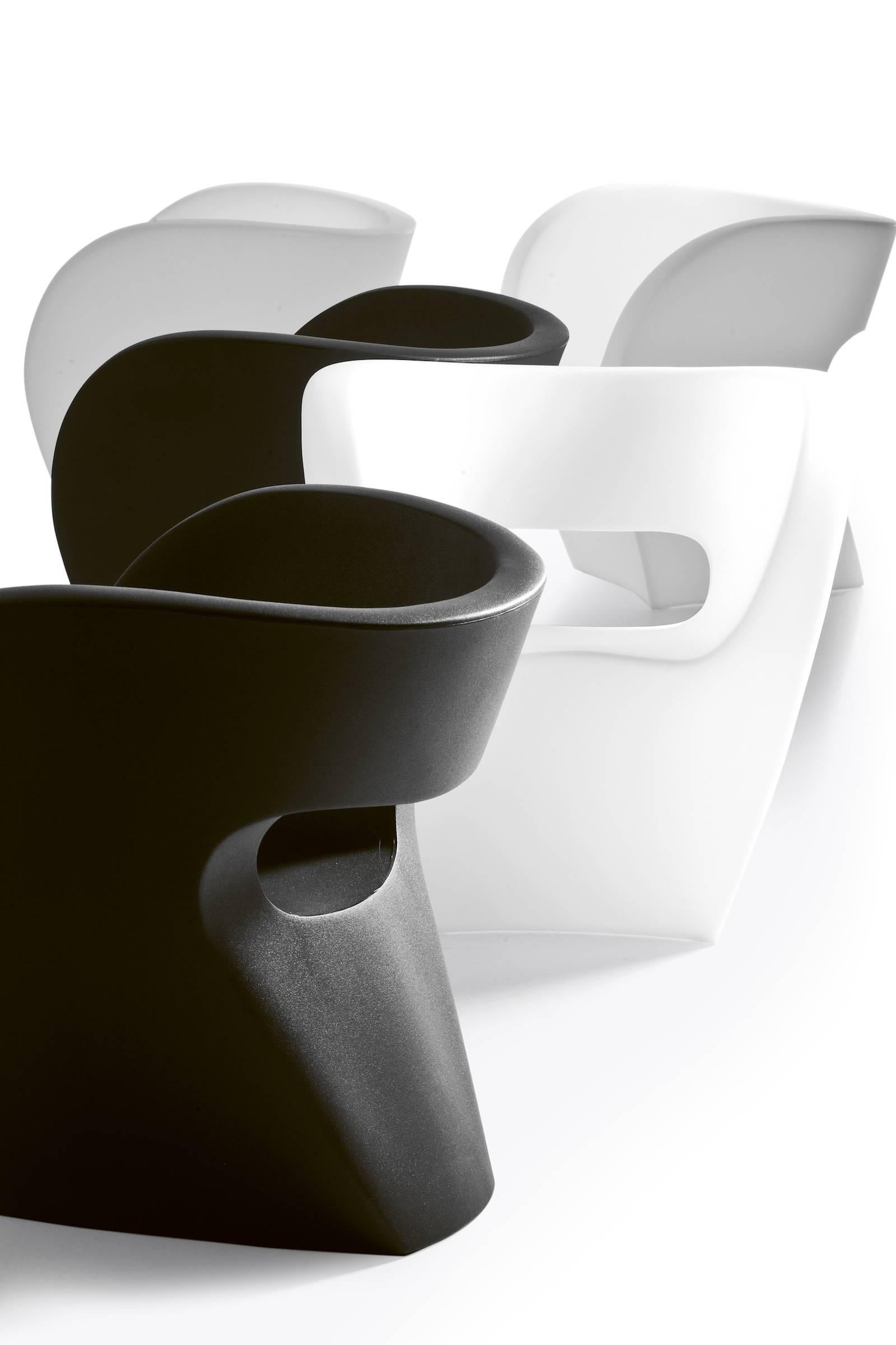 Contemporary Little Albert Armchair in White for Indoor & Outdoor Use by Ron Arad for Moroso For Sale