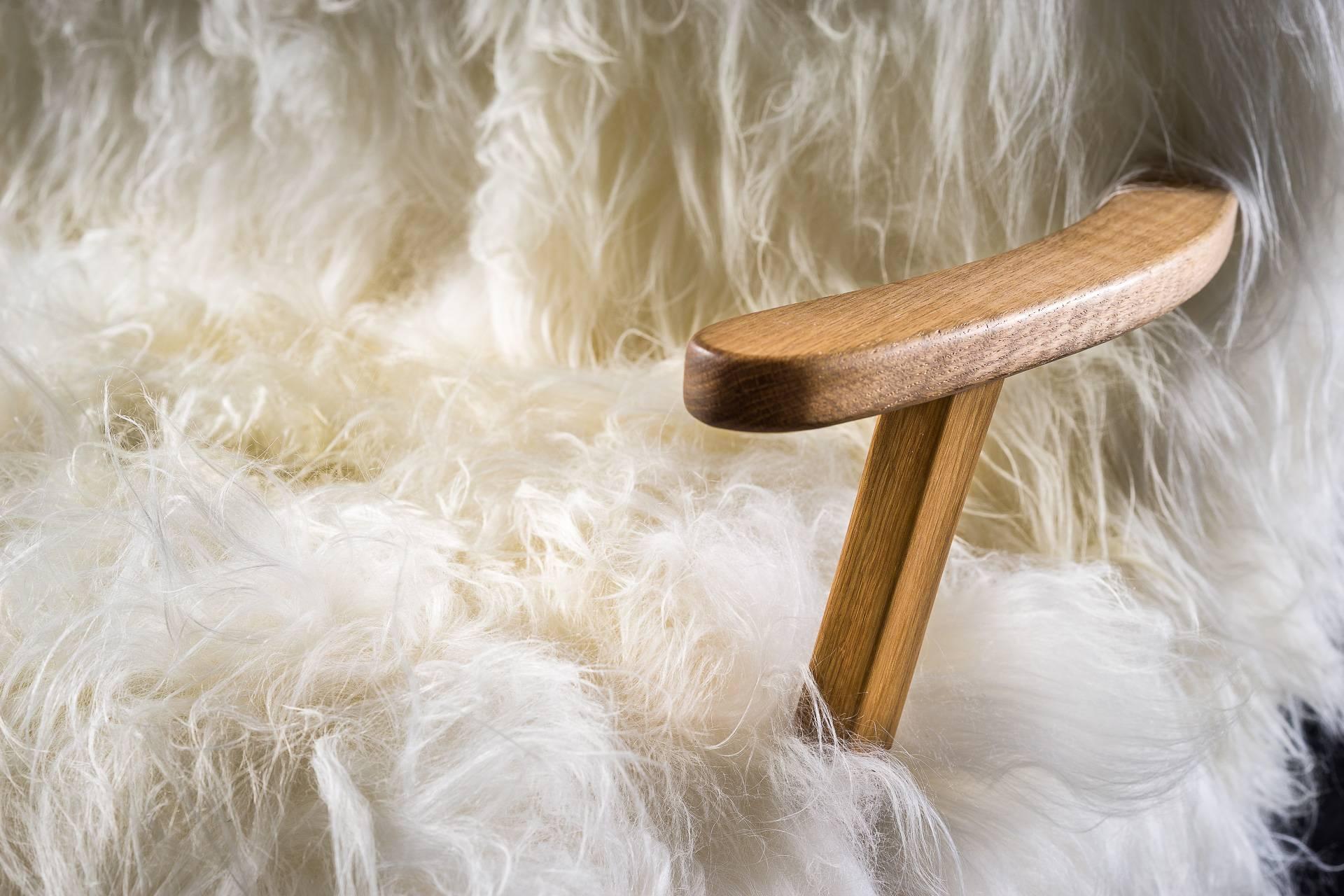 French Stunning Sheepskin Sofa Collection 