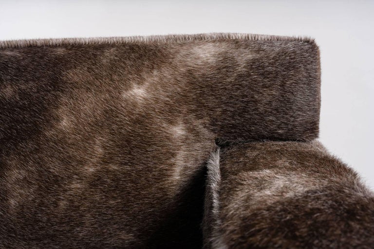 Pair of Luxury Armchairs, Pony Upholstery For Sale at 1stdibs