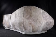 "Sweet" Sofa, Cowhide and Shearling Upholstery