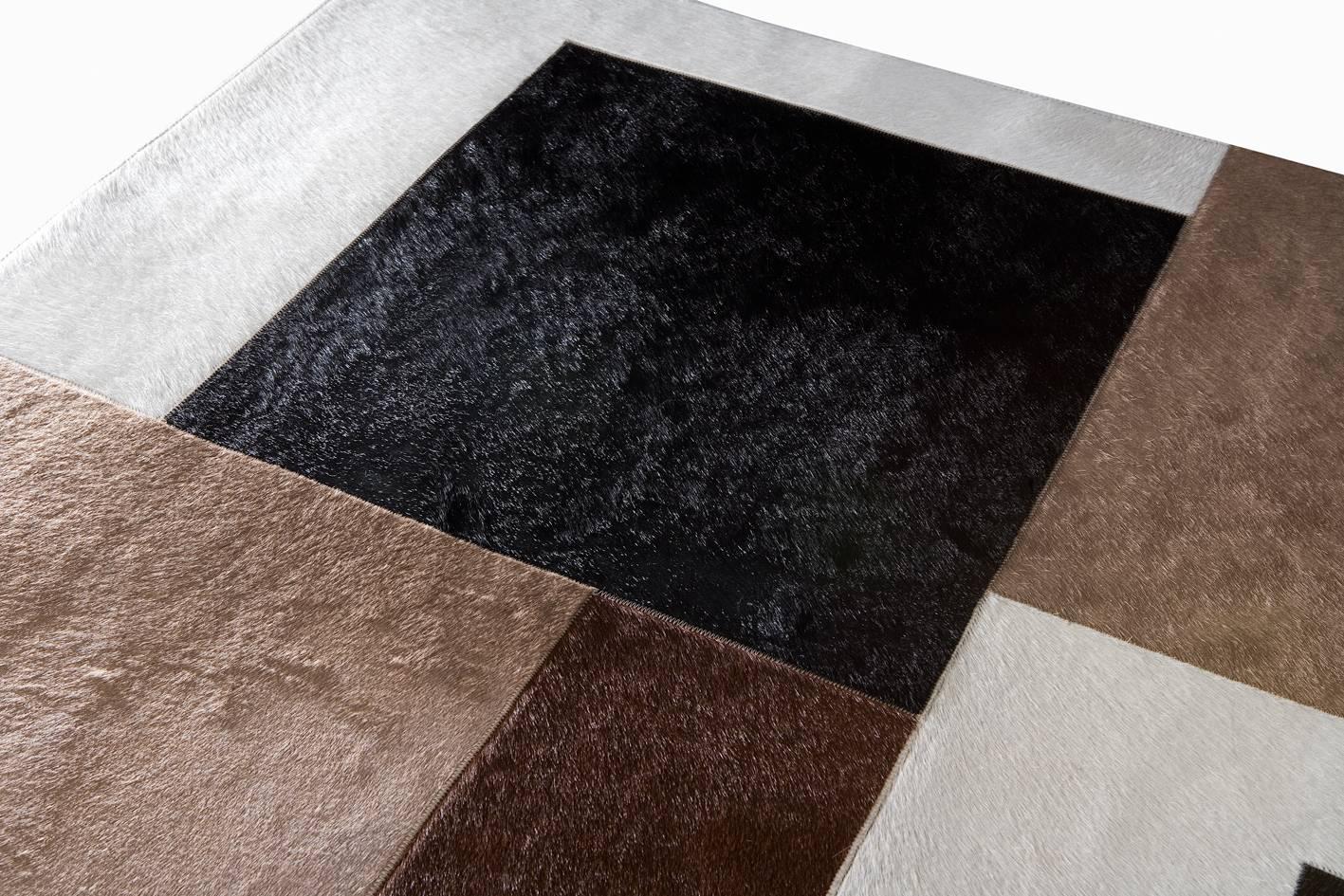 French Cowhide Rug 