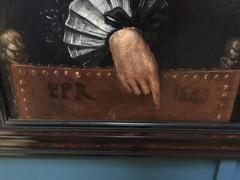 17th Century Oil on Canvas