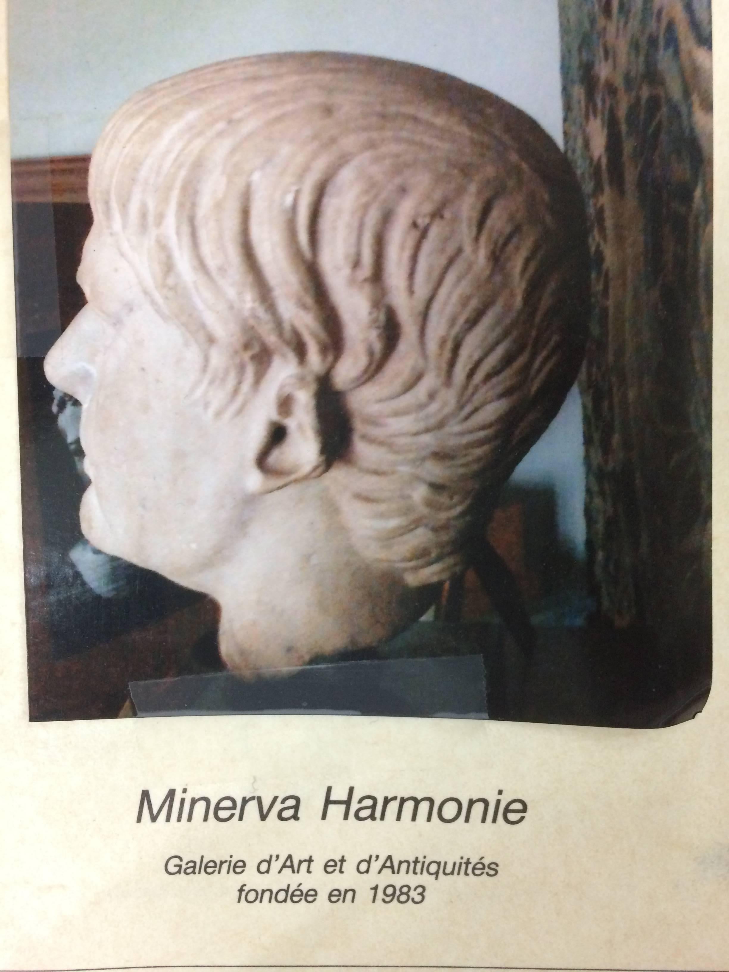 Roman Marble Head  For Sale 1