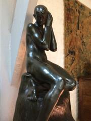 Plaster Statue of Young Boy