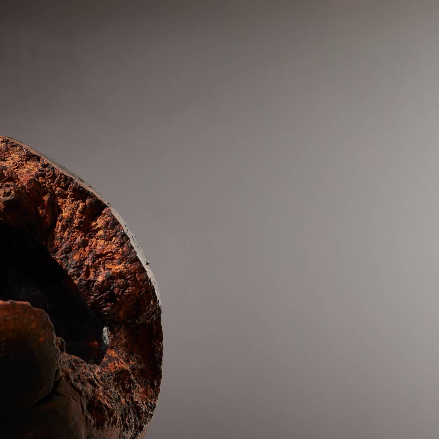 Modern Scorched Hollow by Eleanor Lakelin Mulberry Wood Sculpture The New Craftsmen