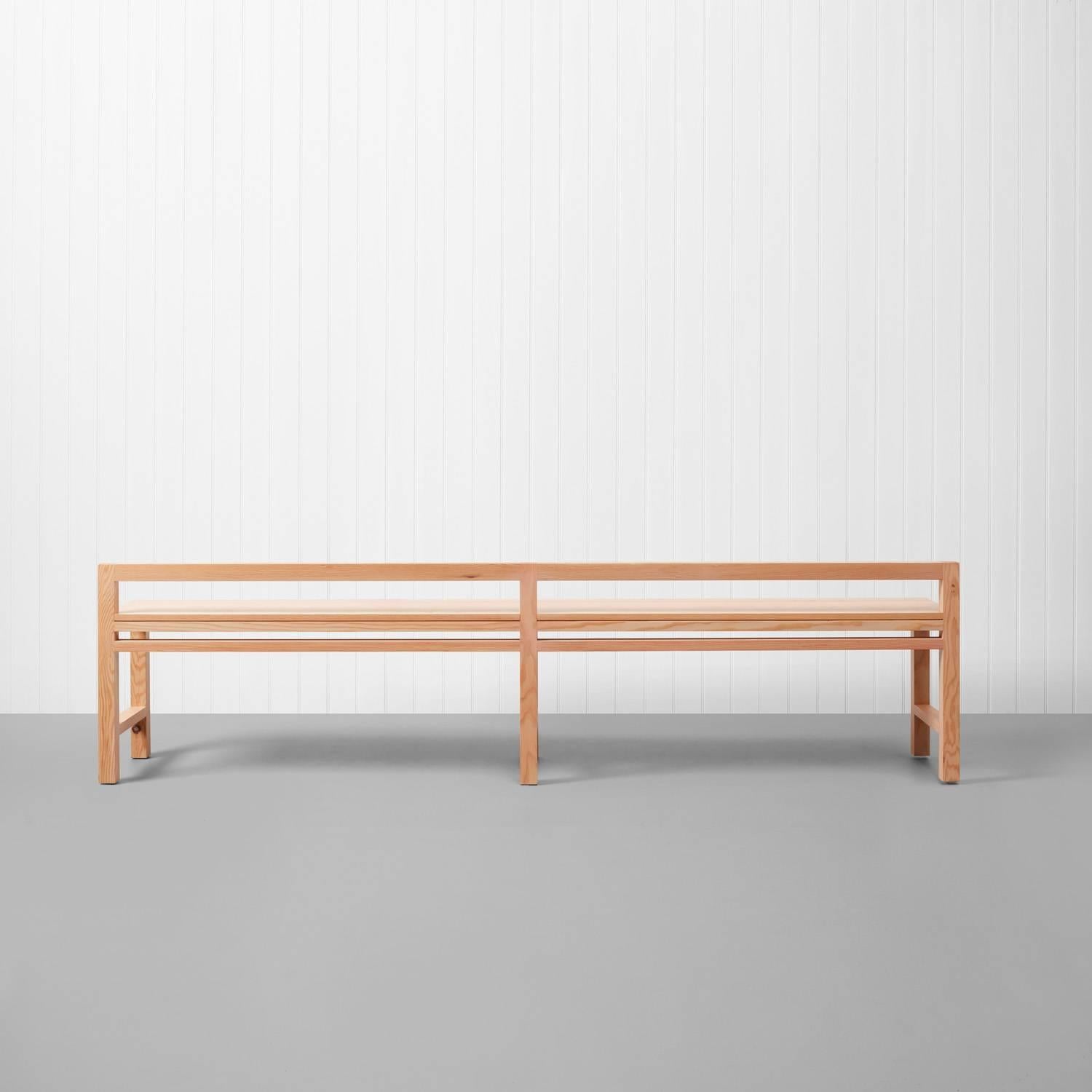Modern Stumpy Bench by Sue Skeen for the New Craftsmen For Sale