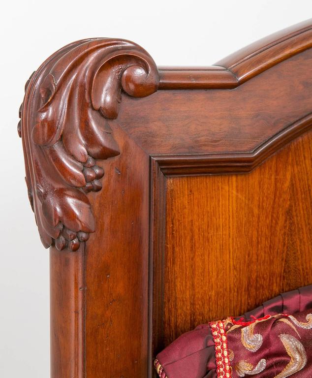 Fabulous Quality Mahogany French Double Bed For Sale at 1stDibs