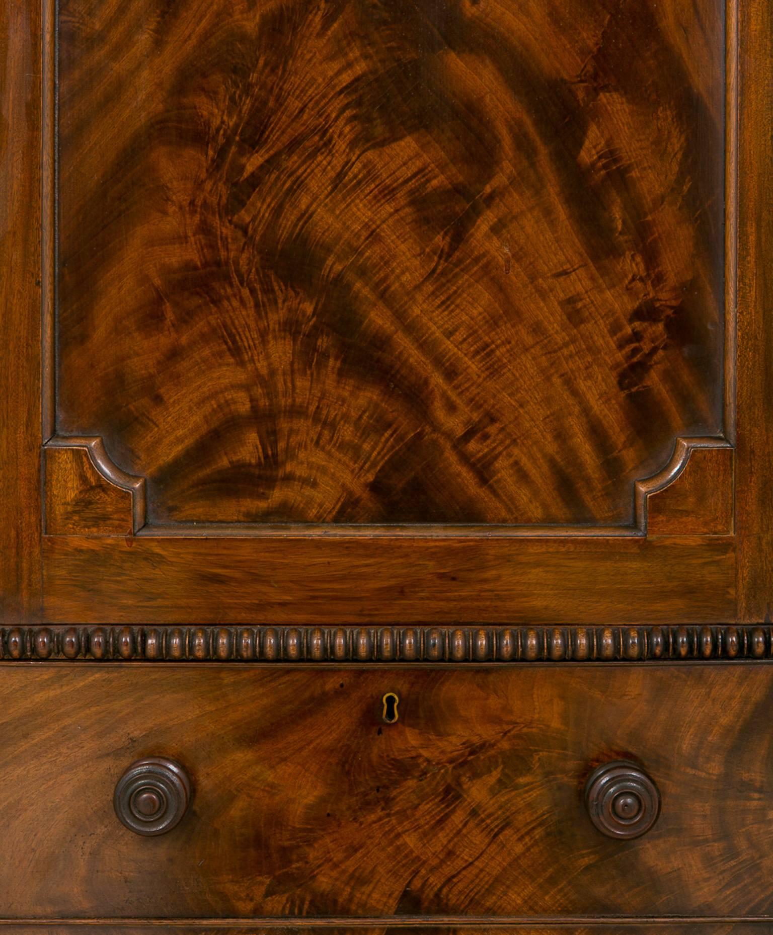 William IV Mahogany Gentleman’s Wardrobe For Sale 3