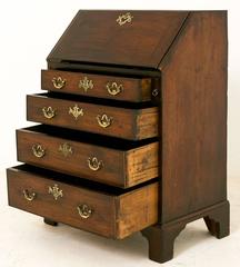 George II Mahogany Bureau