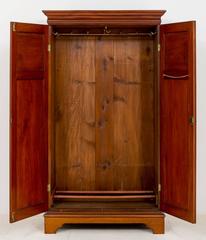 Georgian Influenced Two-Door Mahogany Wardrobe or Cupboard