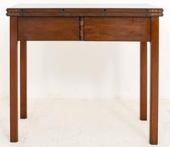 Highly Unusual Mahogany Georgian Card Table