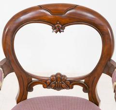 Pier of Victorian Carver Chairs
