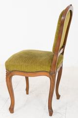 Set of Six French Oak Dining Chairs
