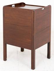 Georgian Mahogany Bedside Cabinet